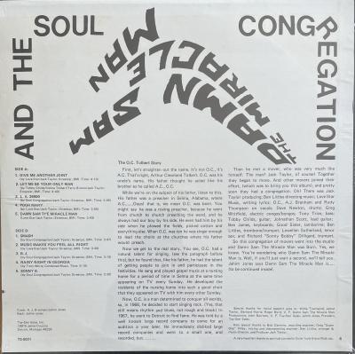 The Miracle Man And The Soul Congregation 