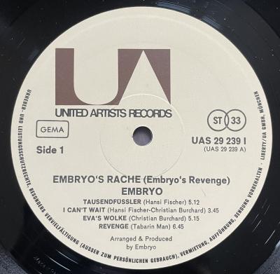 Embryo's Rache