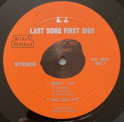 Last Song First side 